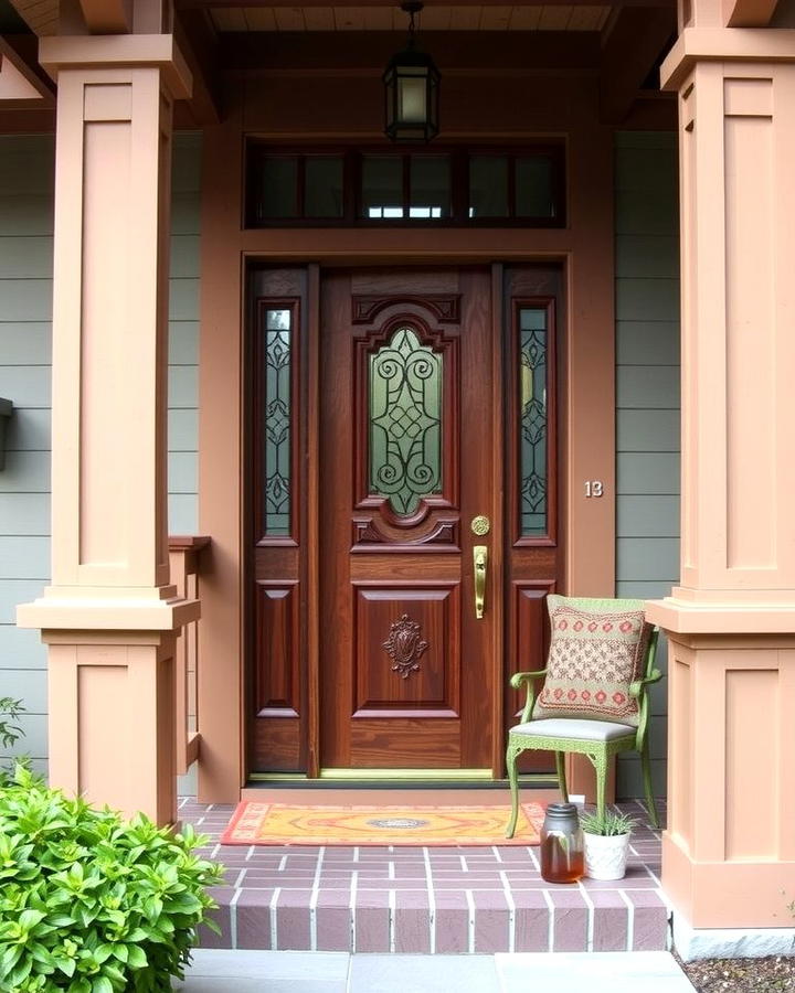 Handcrafted Front Door