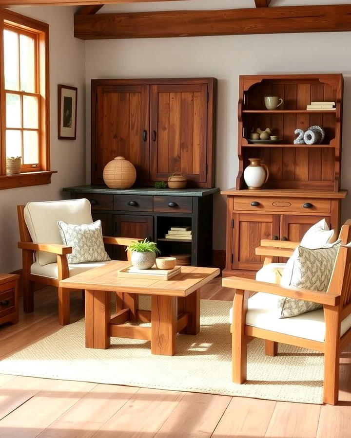 Handcrafted Wooden Furniture for Natural Elegance