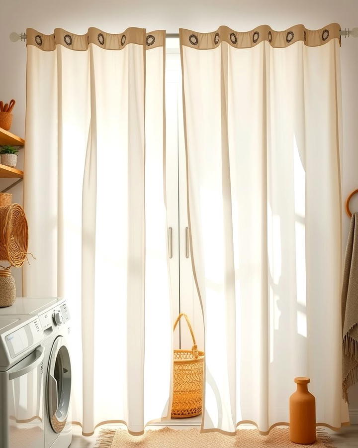 Hang Sheer Curtains for a Light and Airy Feel