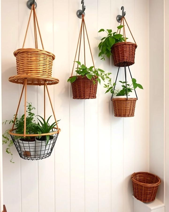 Hanging Basket Shelves