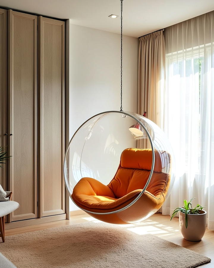 Hanging Bubble Chair Idea