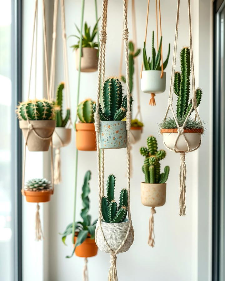 Hanging Cactus Planters