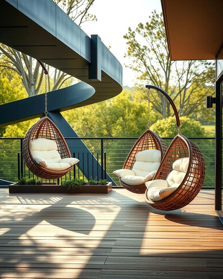 Hanging Egg Chairs