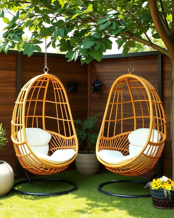 Hanging Egg Chairs