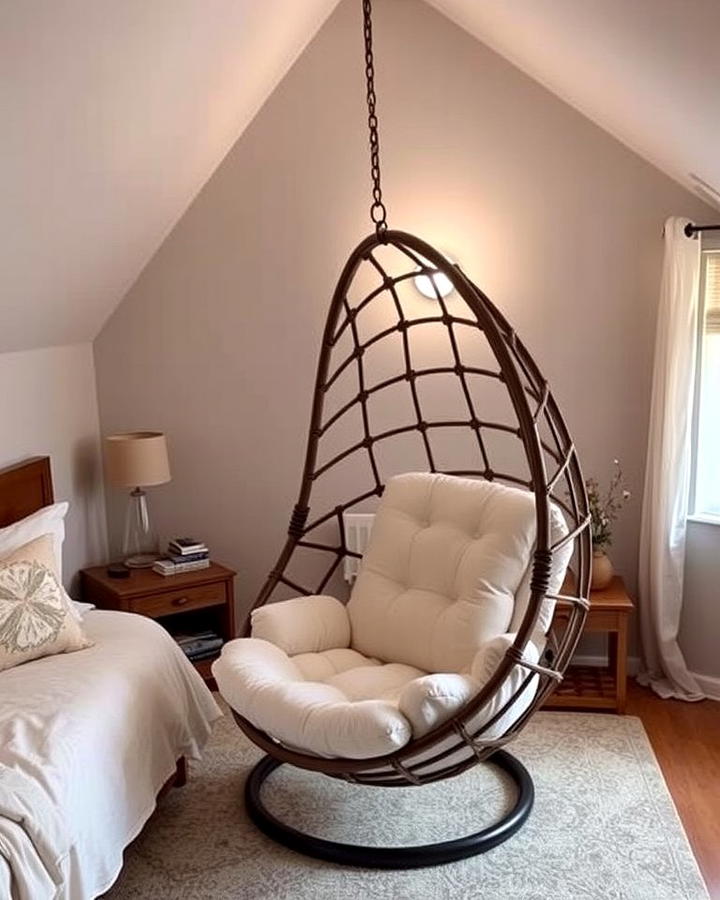 Hanging Egg Chairs for Unique Appeal