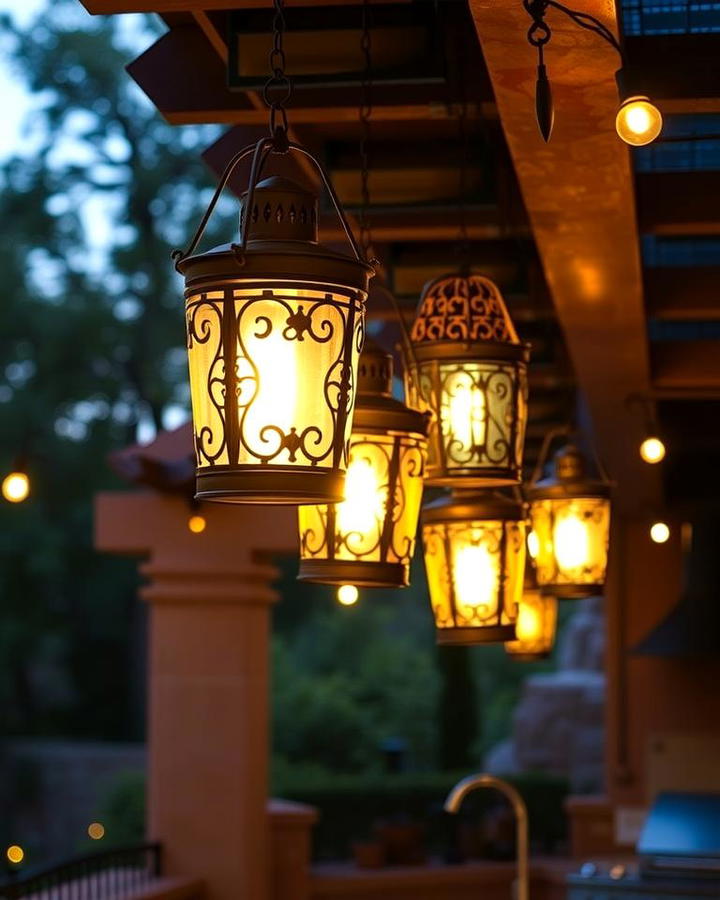 Hanging Lanterns for Ambiance