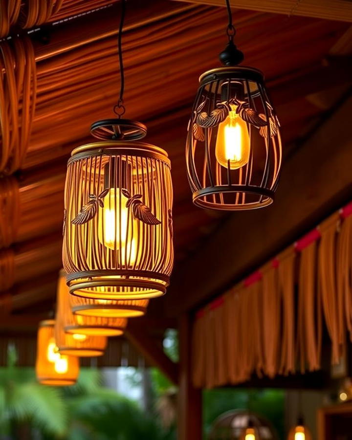 Hanging Lanterns for Overhead Lighting