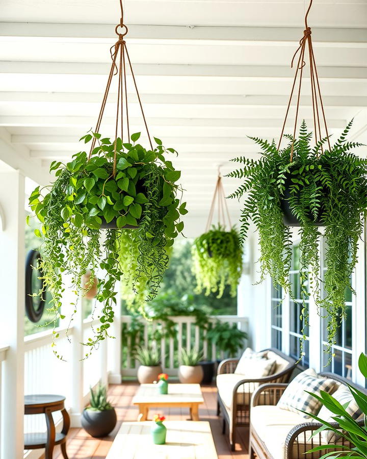 Hanging Planters for a Breezy Look