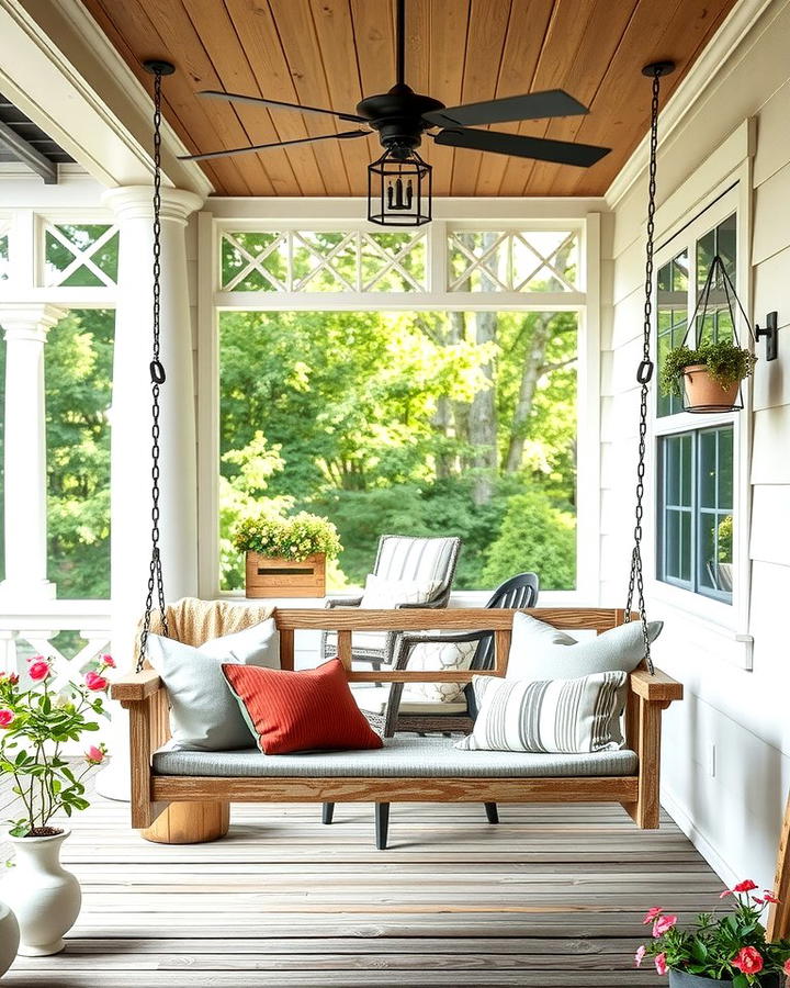 Hanging Porch Swing