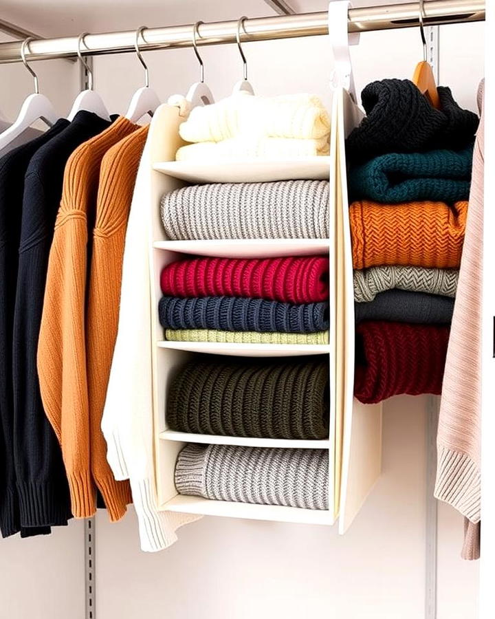 Hanging Sweater Organizers