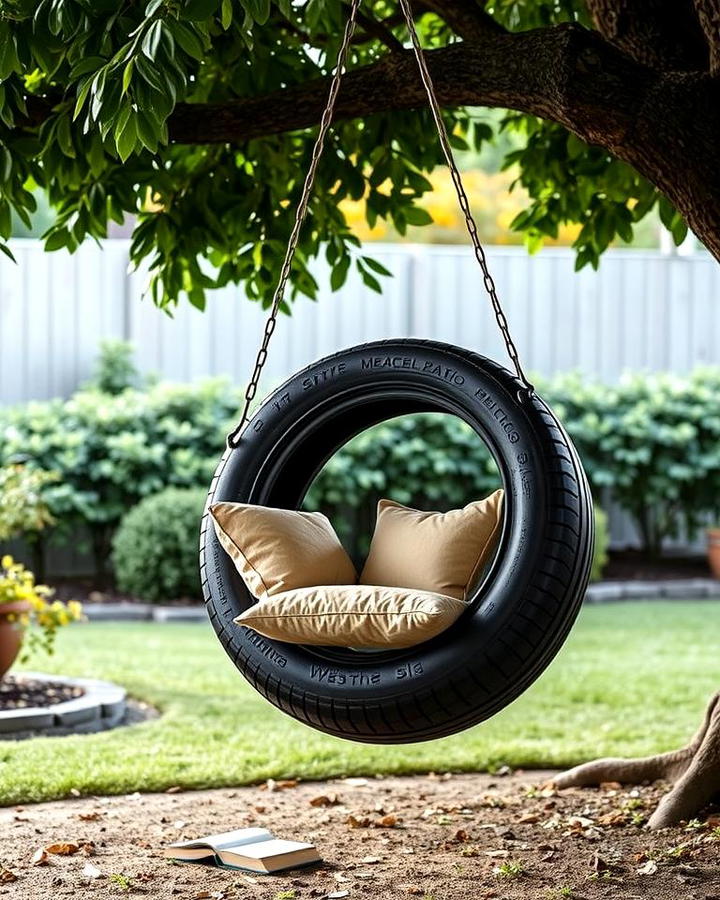 Hanging Tire Chair Swing