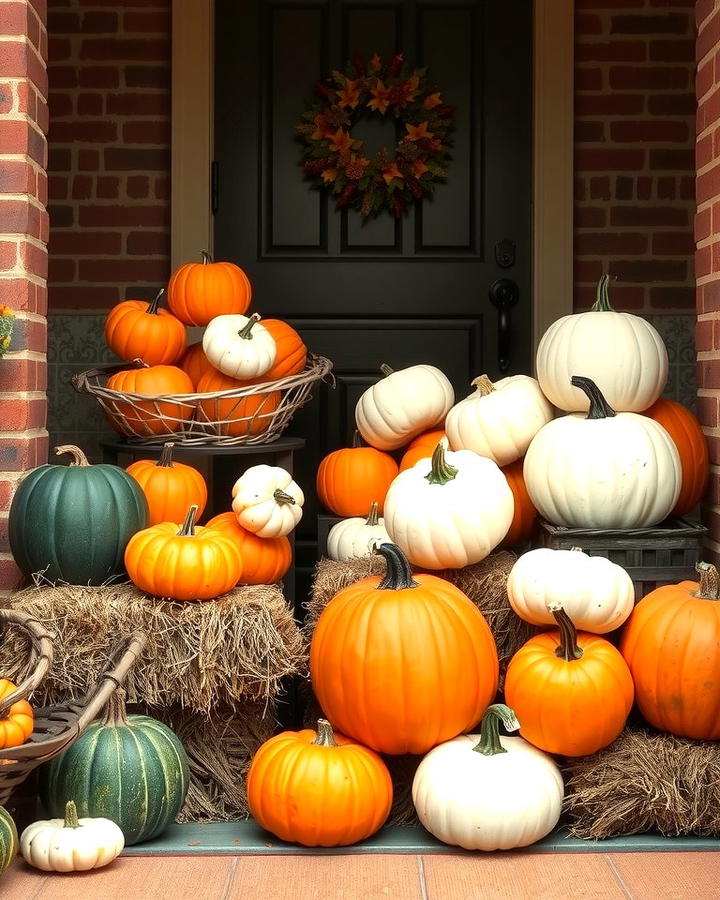 Harvest Pumpkin Display