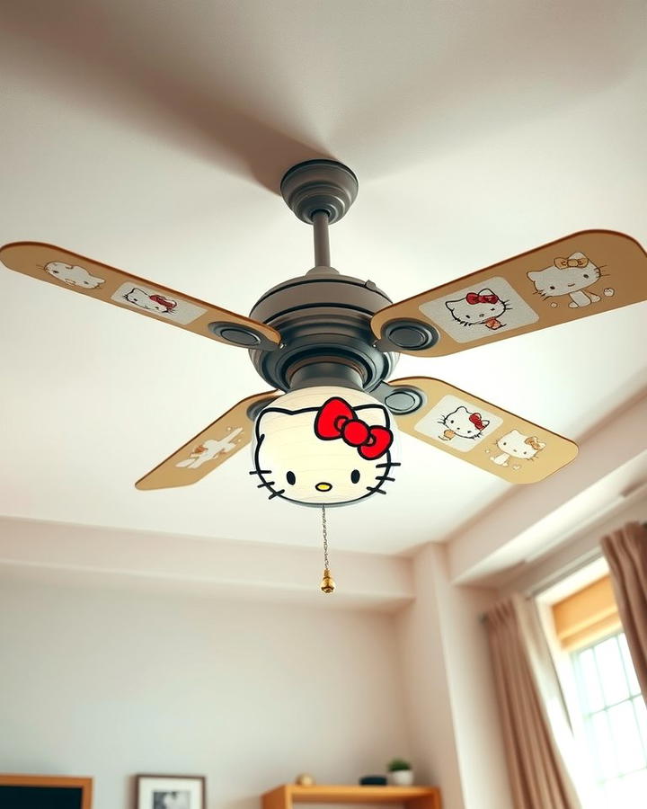 Hello Kitty Ceiling Fan