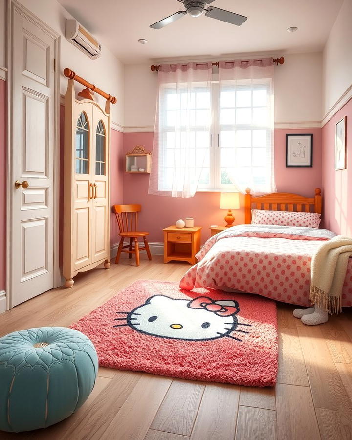 Hello Kitty Rugs for a Cozy Floor