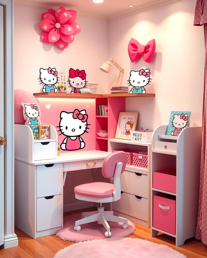 Hello Kitty Study Nook