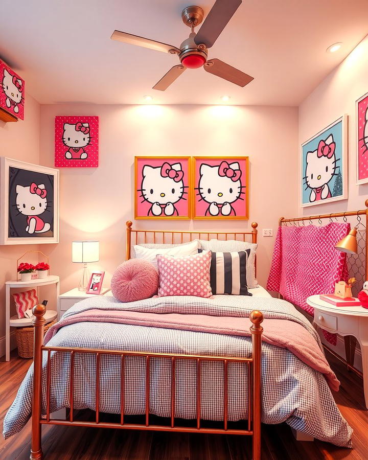 Hello Kitty Wall Art