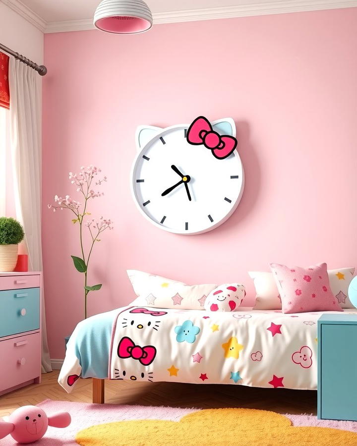 Hello Kitty Wall Clock