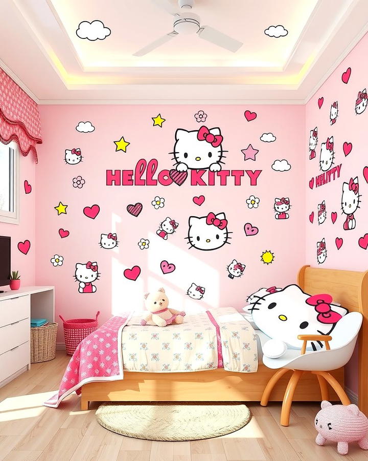 Hello Kitty Wall Decals for Instant Charm