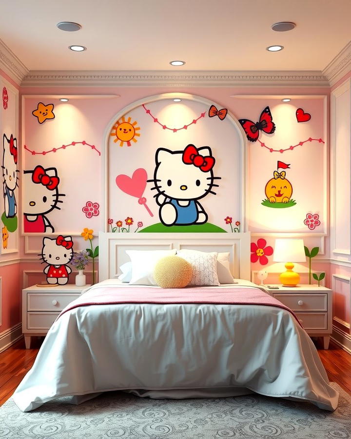 Hello Kitty Wall Murals