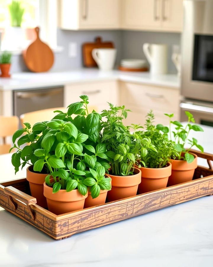 Herb Garden in Pots