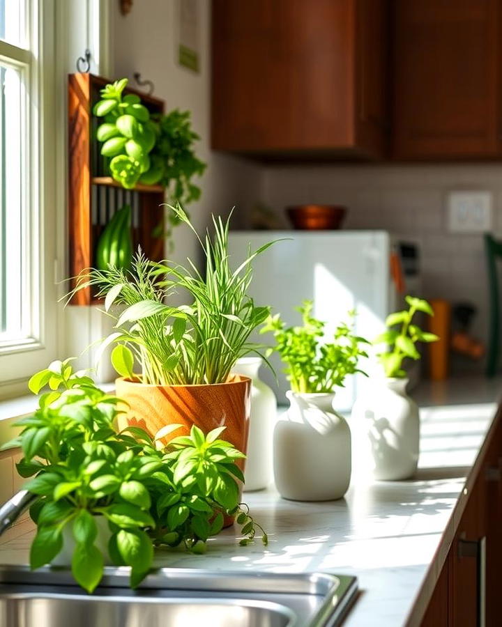 Herb Garden on the Counter