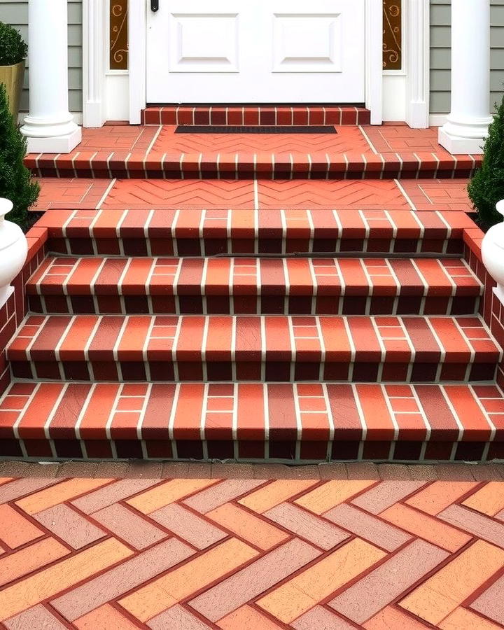 Herringbone Brick Pattern for a Sophisticated Touch