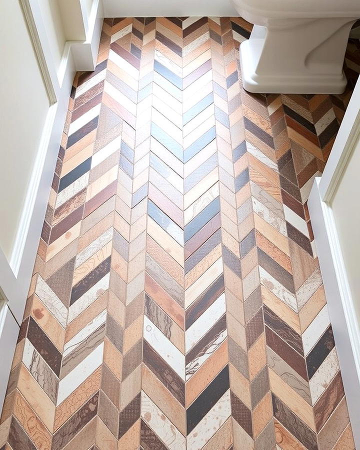 Herringbone Tile Layout