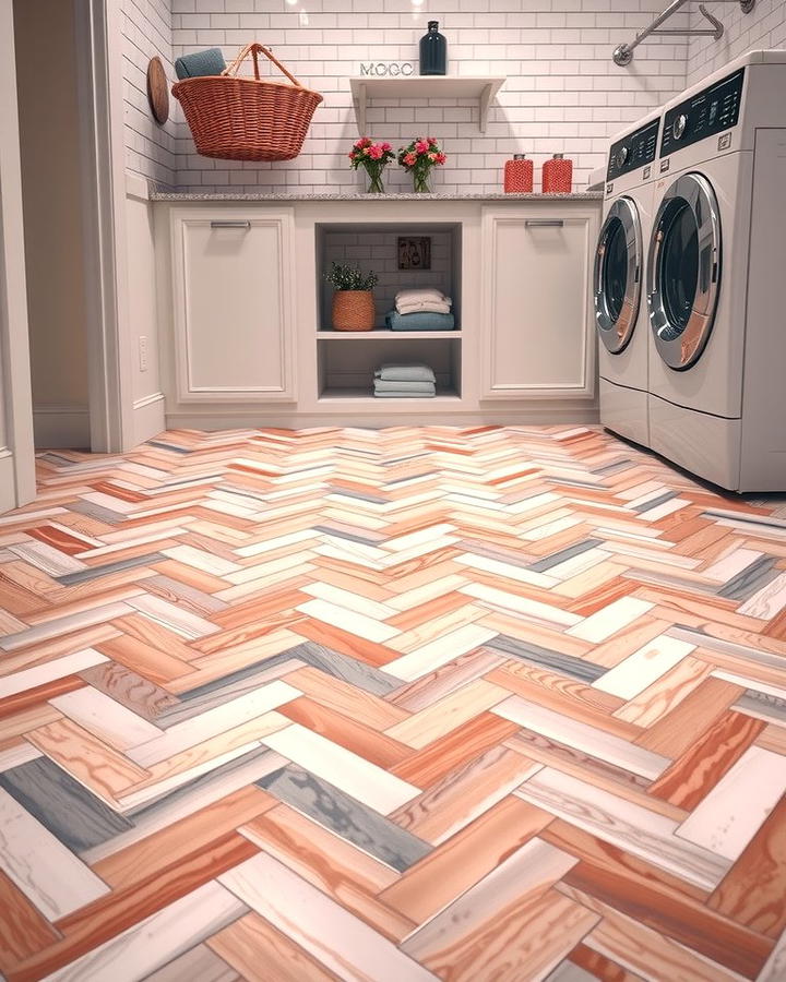 Herringbone Tile Layout