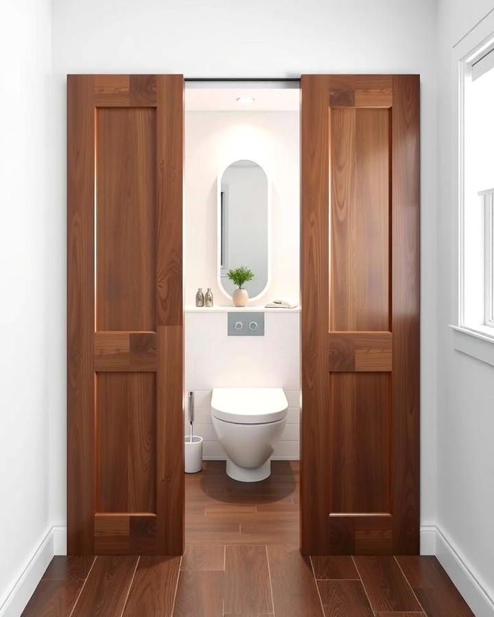 Hidden Pocket Door for Seamless Integration