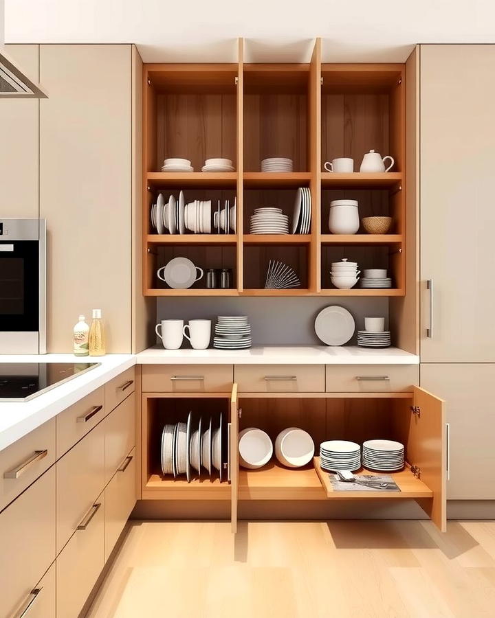 Hidden Storage for Dirty Dishes