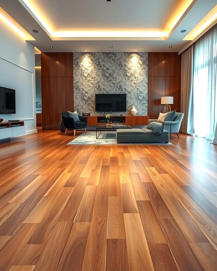 High Gloss Wood Floors