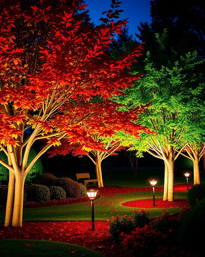 Highlight Trees with Uplighting