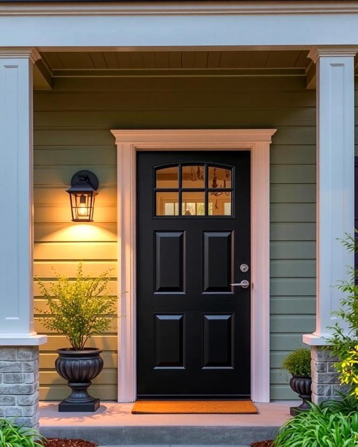 Highlighting the Entryway with Lighting