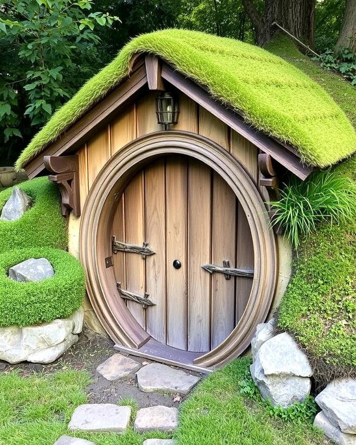 Hobbit Hole Outhouse