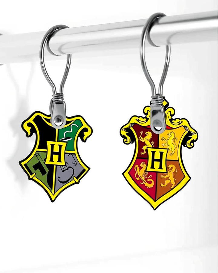 Hogwarts Crest Shower Hooks