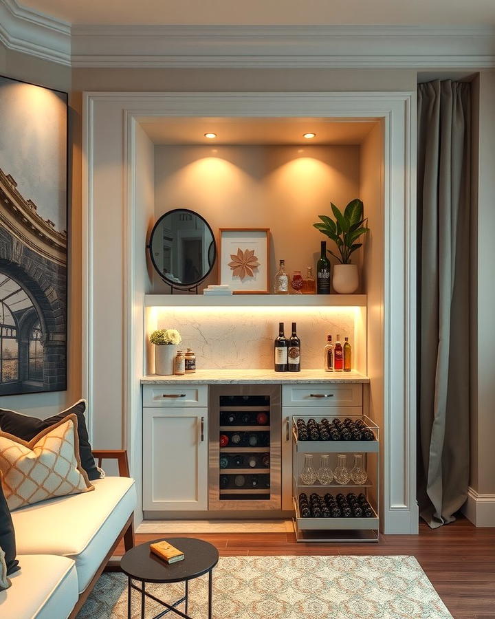 Home Bar Nook