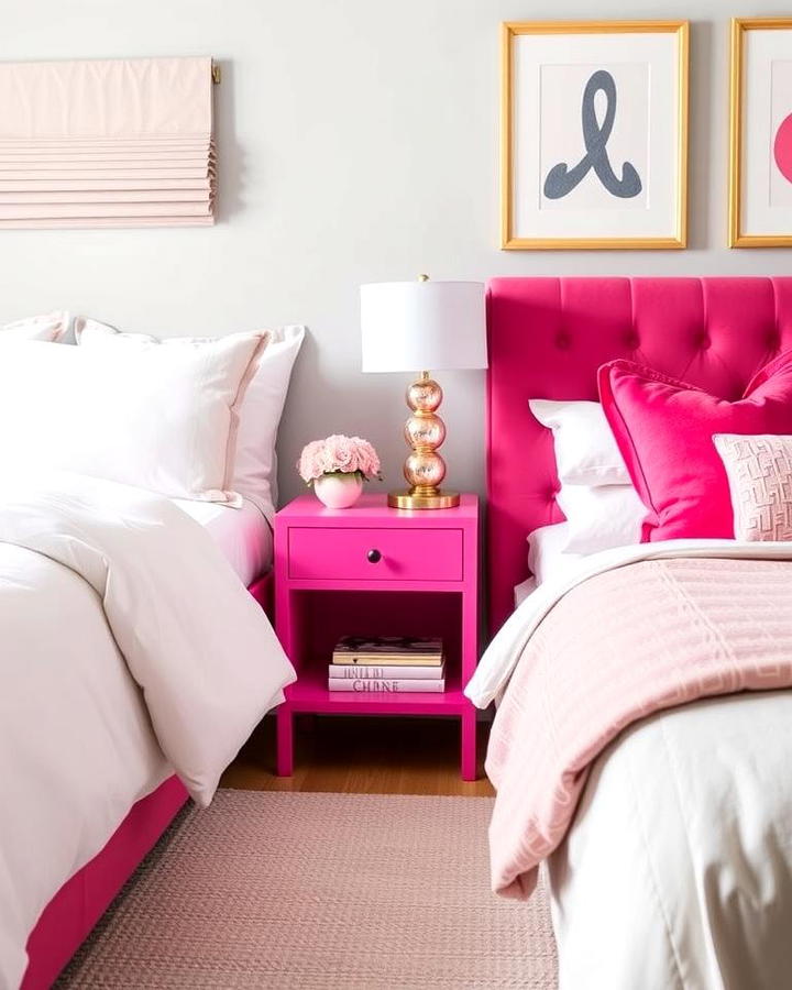 Hot Pink Nightstand