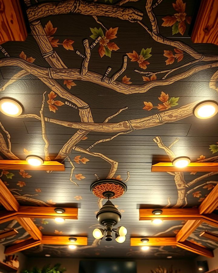 Hunting Themed Ceiling Decor for Full Immersion