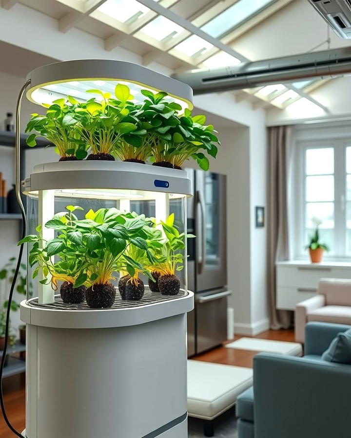 Hydroponic Gardens for Space Efficiency