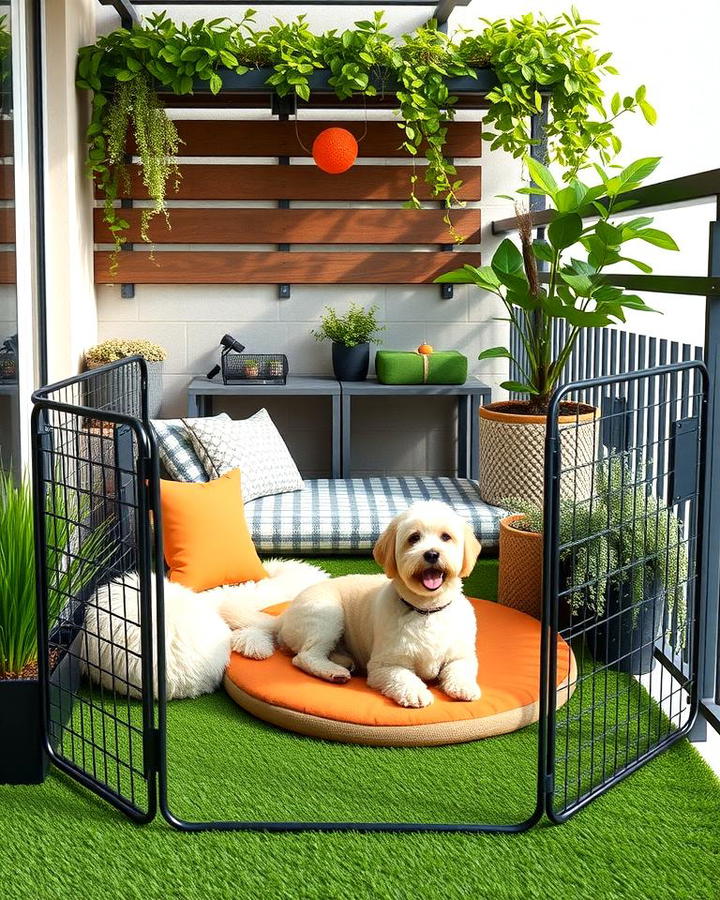 Include a Doggy Playpen