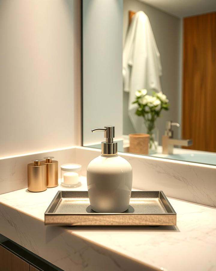 Include a Stylish Soap Dispenser