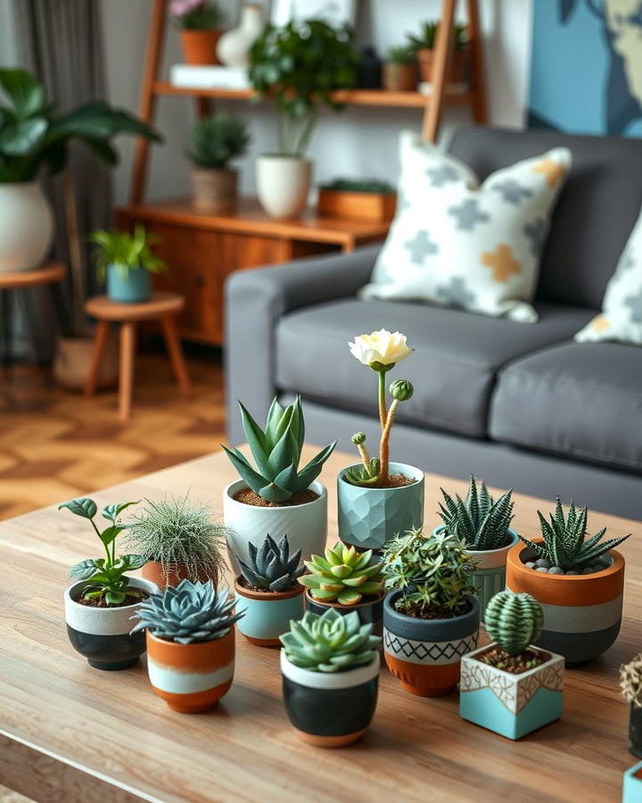 Incorporate Greenery with Potted Plants