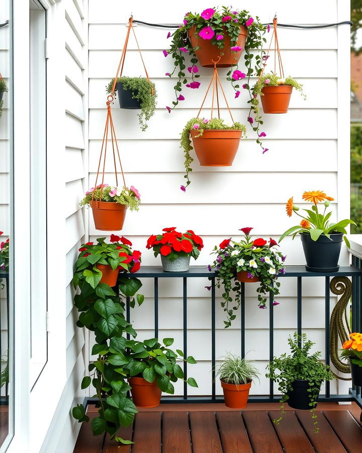 Incorporate Hanging Planters