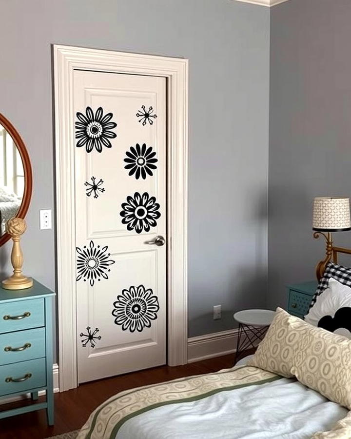 Incorporate Stencils for Artistic Patterns