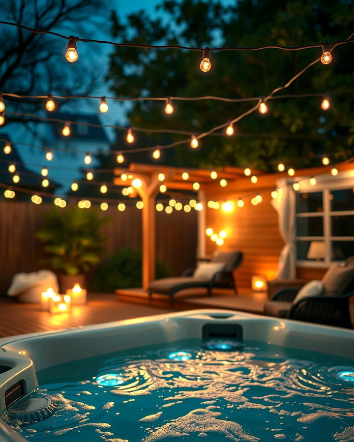 Incorporate String Lights for a Magical Ambiance