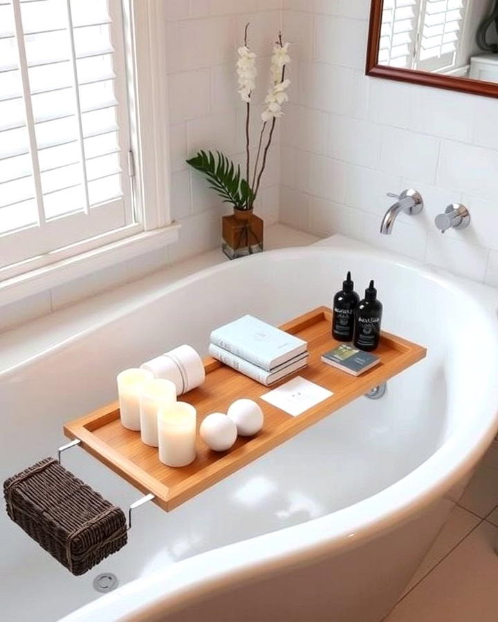 Incorporate a Bath Caddy