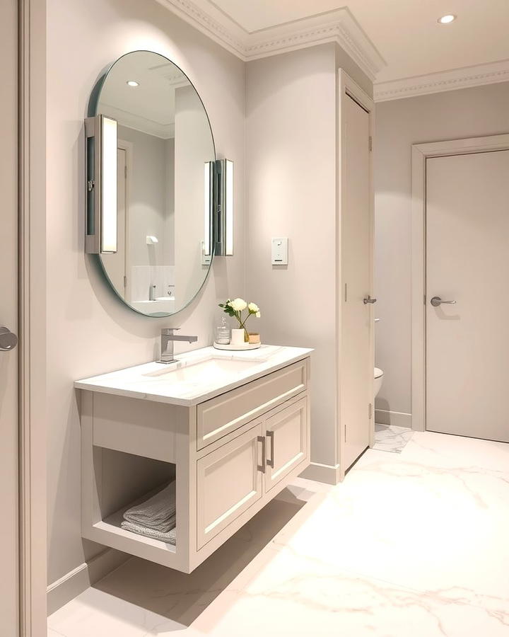 Incorporate a Compact Vanity