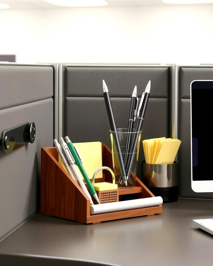 Incorporate a Desk Organizer