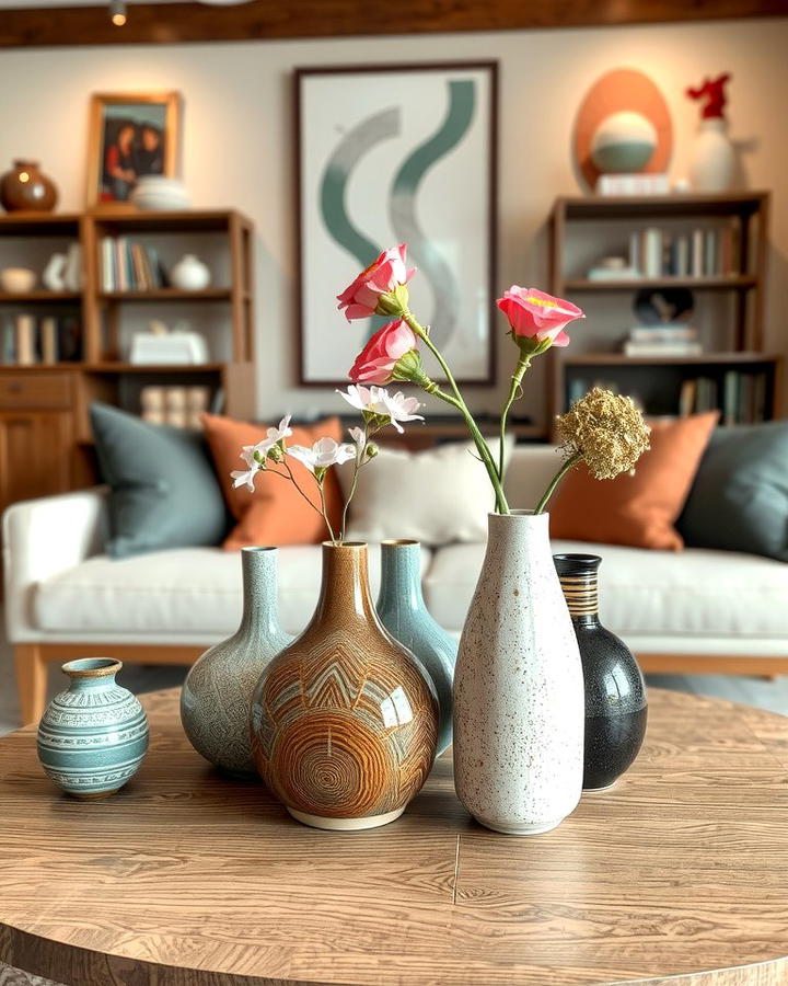 Incorporate a Textured Vase