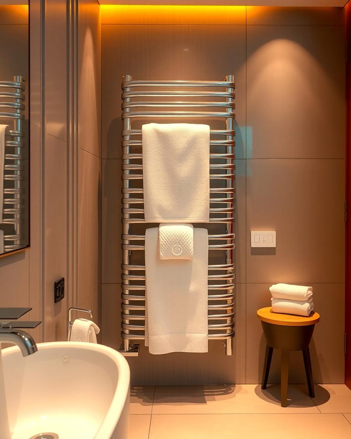 Incorporate a Towel Warmer